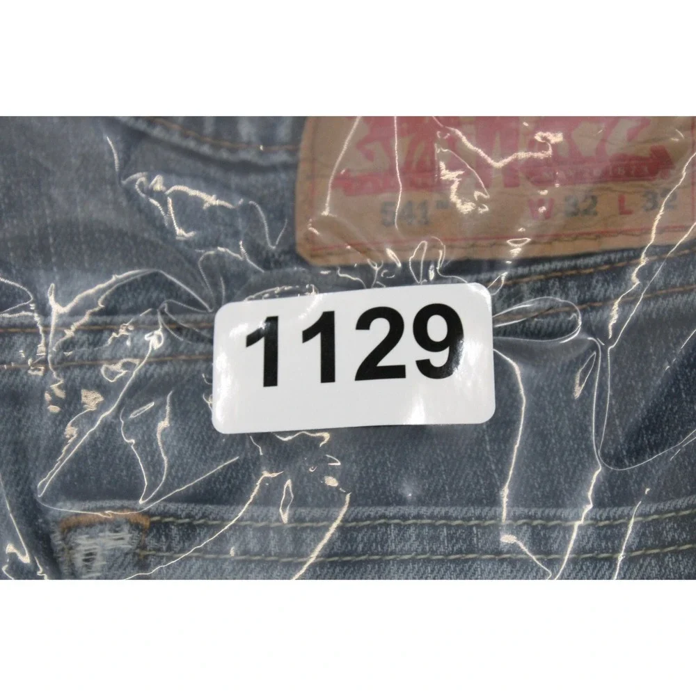 Levi Strauss 541 Athletic Fit Men's Blue Denim Jeans W32 L32 - Picture 15 of 15